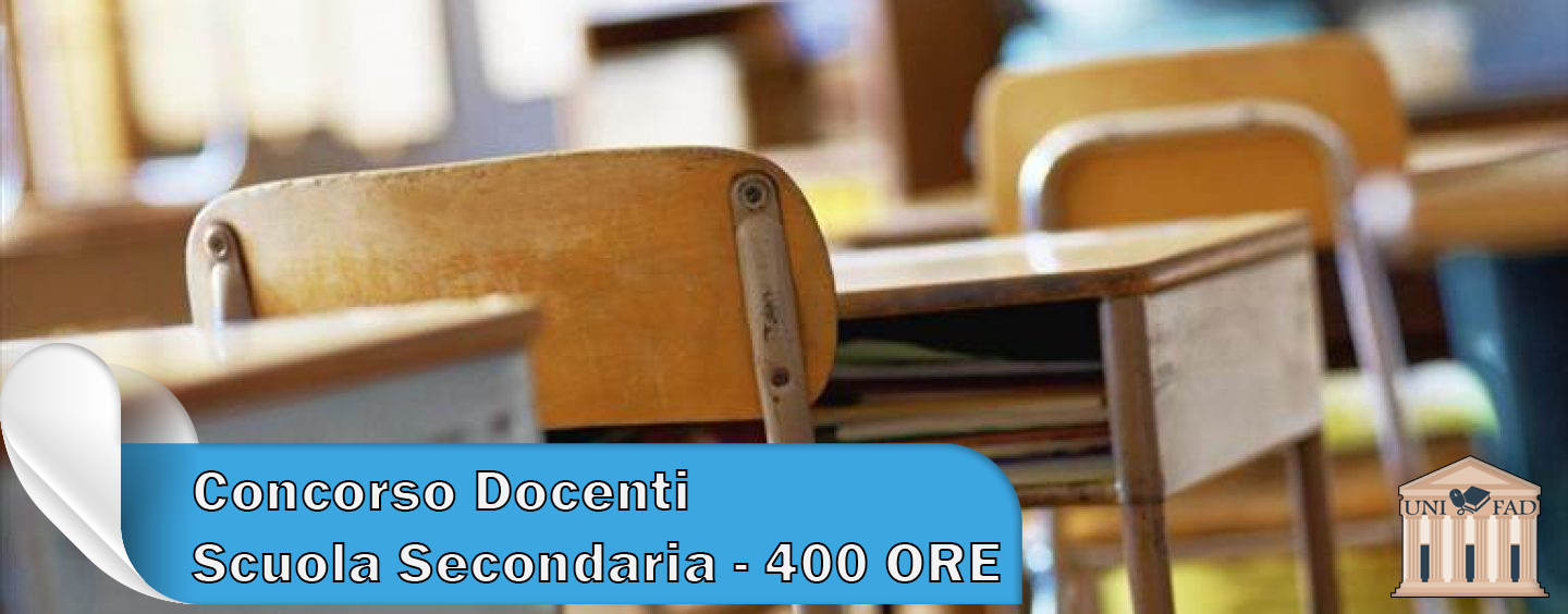 Concorso Docenti Scuola Secondaria